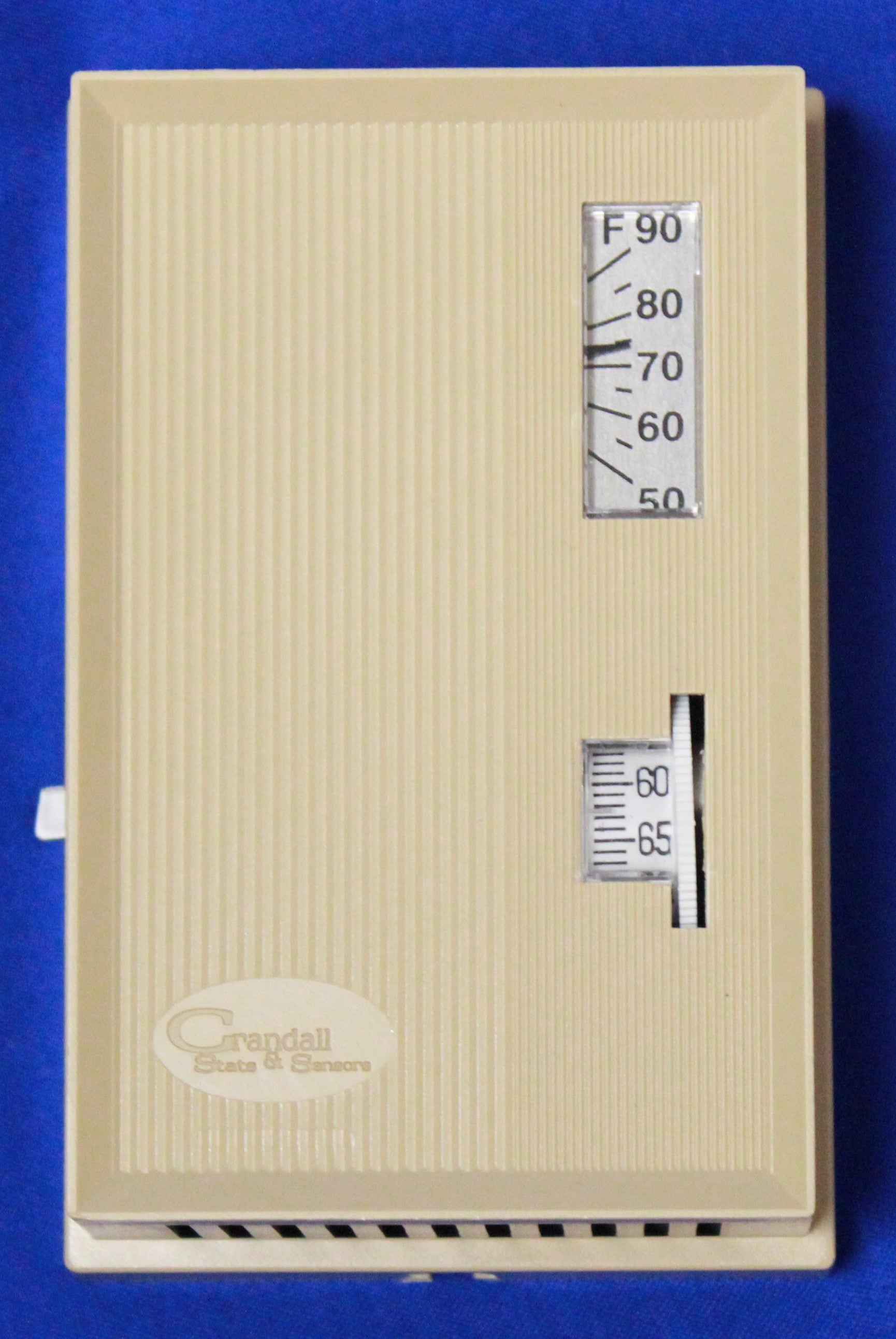 CRANDALL Crandall TK-1301-0-CS&S Pneumatic Room Thermostat - Two Pipe with Manual Override
