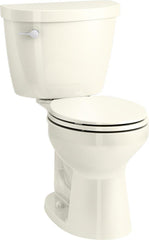 KOHLER Kohler 31589-96 Cimarron Round Toilet Bowl 1.28 gpf Biscuit