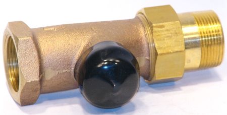 HONEYWELL Honeywell V110D1024 Thermostatic Valve Body 1-1/4 Inch Straight W/IPS Union