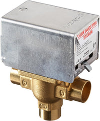 HONEYWELL Honeywell V8044A1044 Electric Zone Valve 24 Volts 3/4 Sweat 3-Way