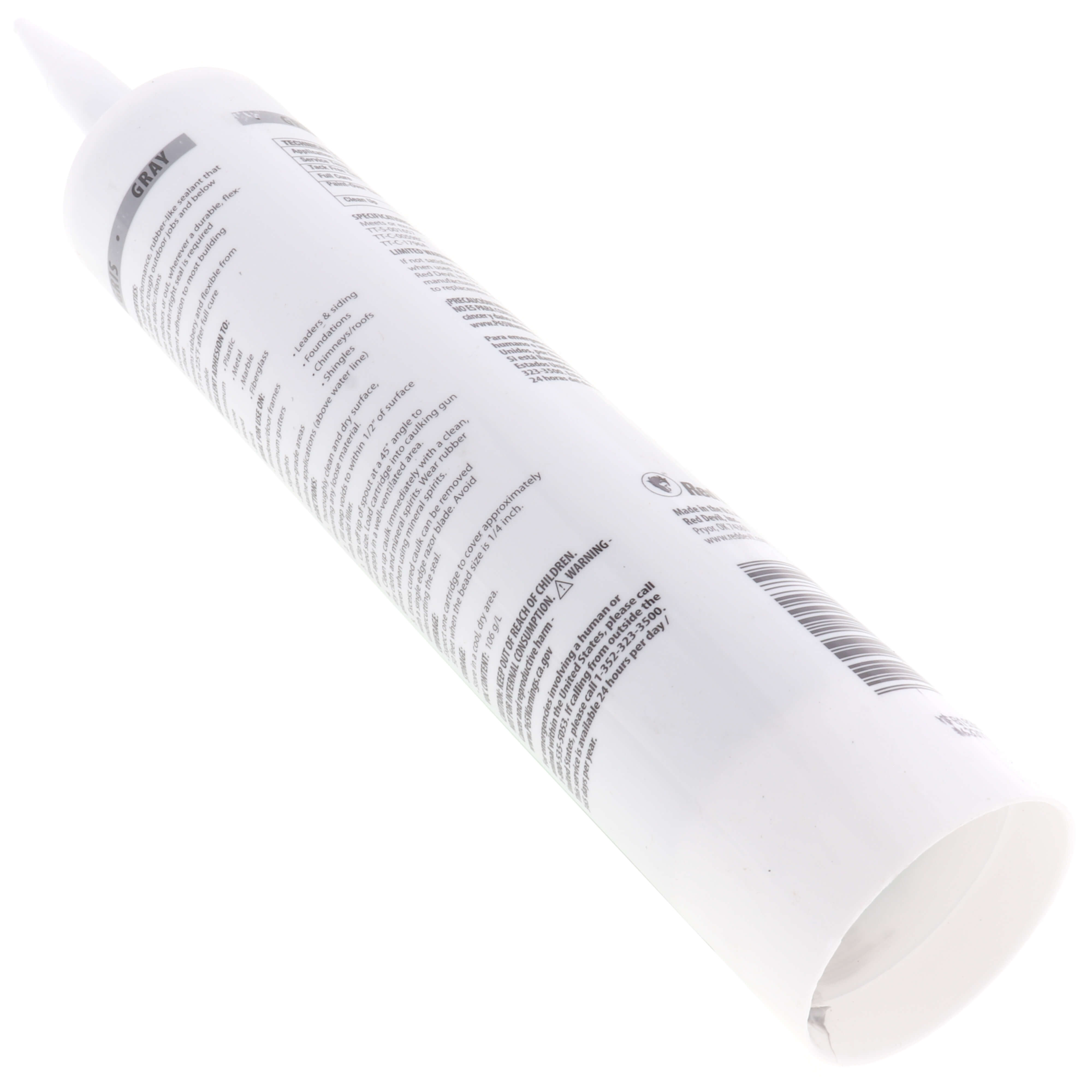 MARS MARS 93291 10.1 oz Butyl Caulk Aluminum Gray