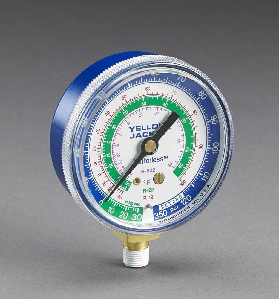 DAIKIN Yellow Jacket 49002 2-1/2 Gauge Blue Compound 30-0-120 psi Class B