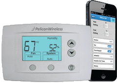 Pelican TS250H Internet PRG Thermostat Wireless