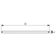 ALTO F25T8/TL841/ALTO30PK Fluorescent Lamp 25W 4100K 36 in.