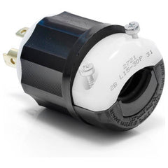Black & White 2721 Locking Blade Plug Industrial Grade 30A 3-Phase 250V 3P4W