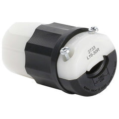 Black & White 2733 Locking Connector Body 30A 3-Phase 480V 3P4W