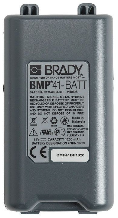 BRADY Brady BMP41-BATT Battery for BMP41 and BMP61 Label Printers