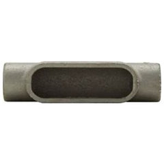 Condulet C57SA Crouse-Hinds Conduit Body Copper-Free Aluminum Electrogalvanized Width 2-7/16 in