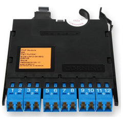 Corning ECM-UM12-04-89G Pretium EDGE LC to MTP Cassette Module Singlemode (OS2) (6) LC Duplex to MTP 12-Fiber