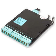 Corning ECM-UM12-05-93Q Pretium EDGE® LC to MTP Cassette Module Multimode (OM4) (6) LC Duplex to MTP 12-Fiber
