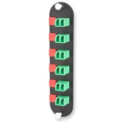 Corning CCH-CP12-B3 Closet Connector Housing (CCH) Panel, LC Adapters, Duplex, APC, 12 Fiber, Single-mode (OS2) Replacement MPN