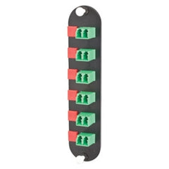 Corning CCH-CP12-B3 Closet Connector Housing (CCH) Panel, LC Adapters, Duplex, APC, 12 Fiber, Single-mode (OS2) Replacement MPN