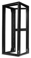 Hubbell HPWWMR48 nextframe cable management rack, wall mount swing frame, 48 H, black