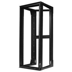 Hubbell HPWWMR48 nextframe cable management rack, wall mount swing frame, 48 H, black