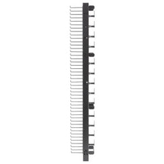 Hubbell Premise Wiring VM620 M-Series Cable Manager Vertical Double-Sided Steel Black 84 H x 6 W x 20 in. D