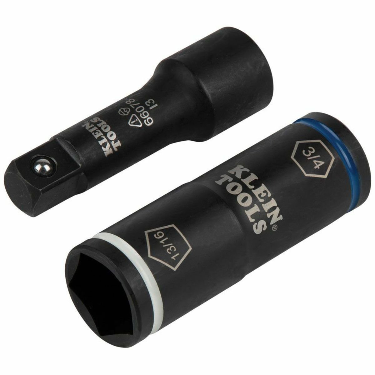 KLEIN TOOLS Klein Tools 66080 2-in-1 Penta/Hex Flip Socket with Adapter
