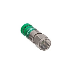 LEVITON Leviton 40985-CPF Compression F-Connector, 100-Pack