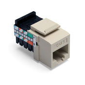 LEVITON Leviton 41108-RI5 Cat5 UTP QuickPort Connector, Ivory