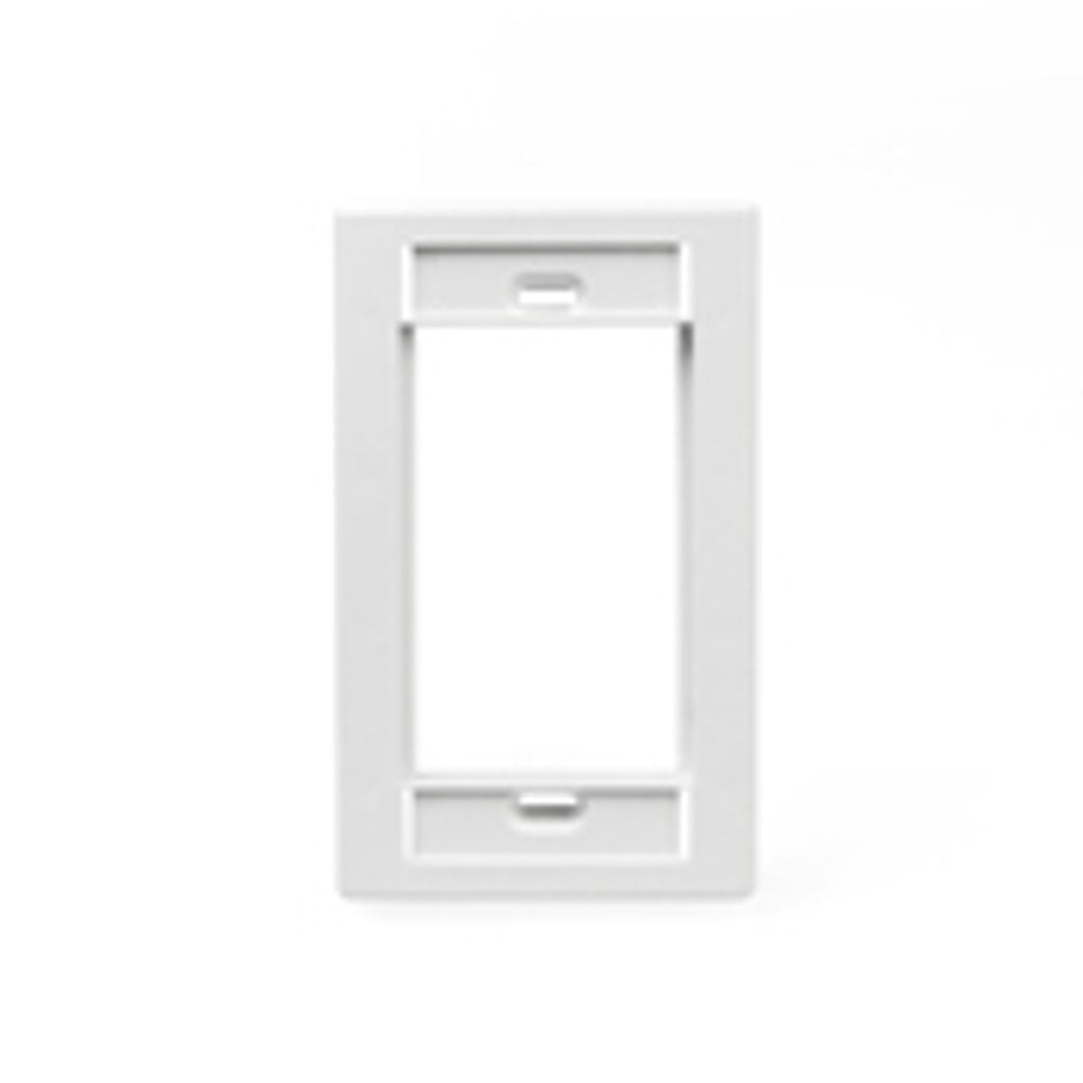 LEVITON Leviton 41290-SMW Outlet Faceplate, White