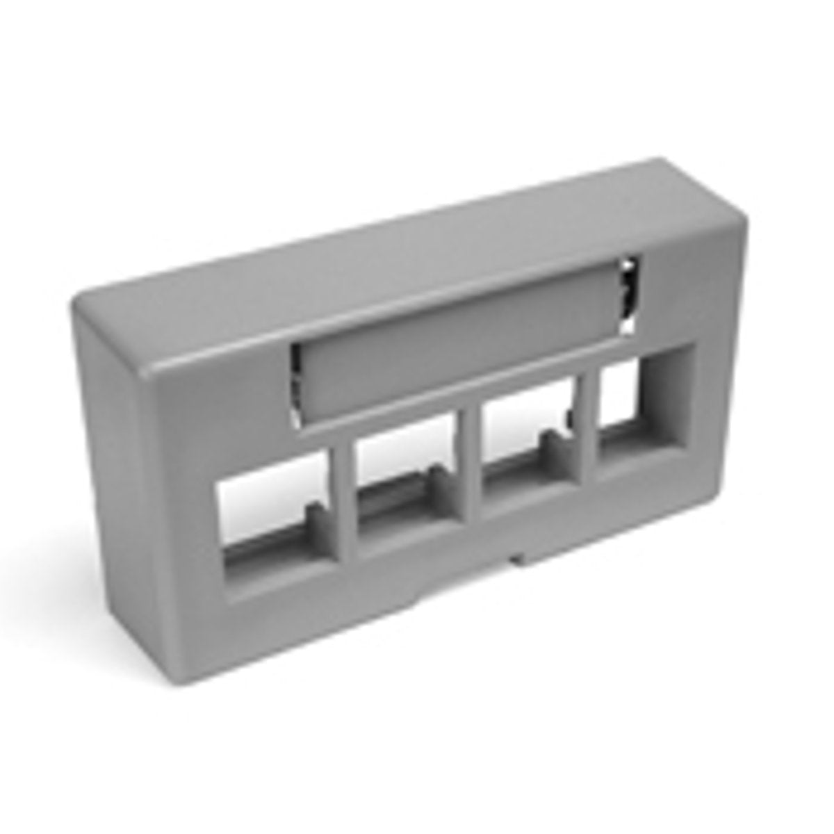 LEVITON Leviton 49910-EG4 4-Port Depth Module for Floor Panels
