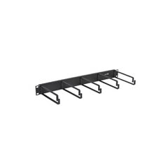 Leviton 49253-6PM 5-Ring Horizontal Manager 1U RMS 6 Metal Rings