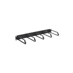 Leviton 49253-6PM 5-Ring Horizontal Manager 1U RMS 6 Metal Rings