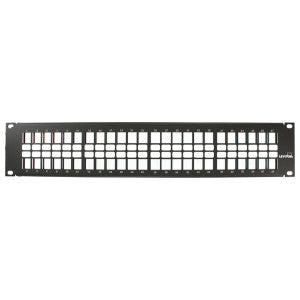 LEVITON Leviton 49255-48N 48-Port 2U Quick-Port Panel with Combination Options, Cisco Nexus