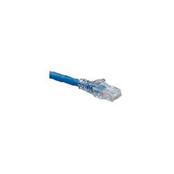 LEVITON Leviton 6D460-10L 10' CAT6 SlimLine Boot Patch Cord, Blue