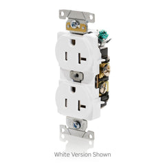 Leviton T5362-W 20A 125V Duplex Receptacle