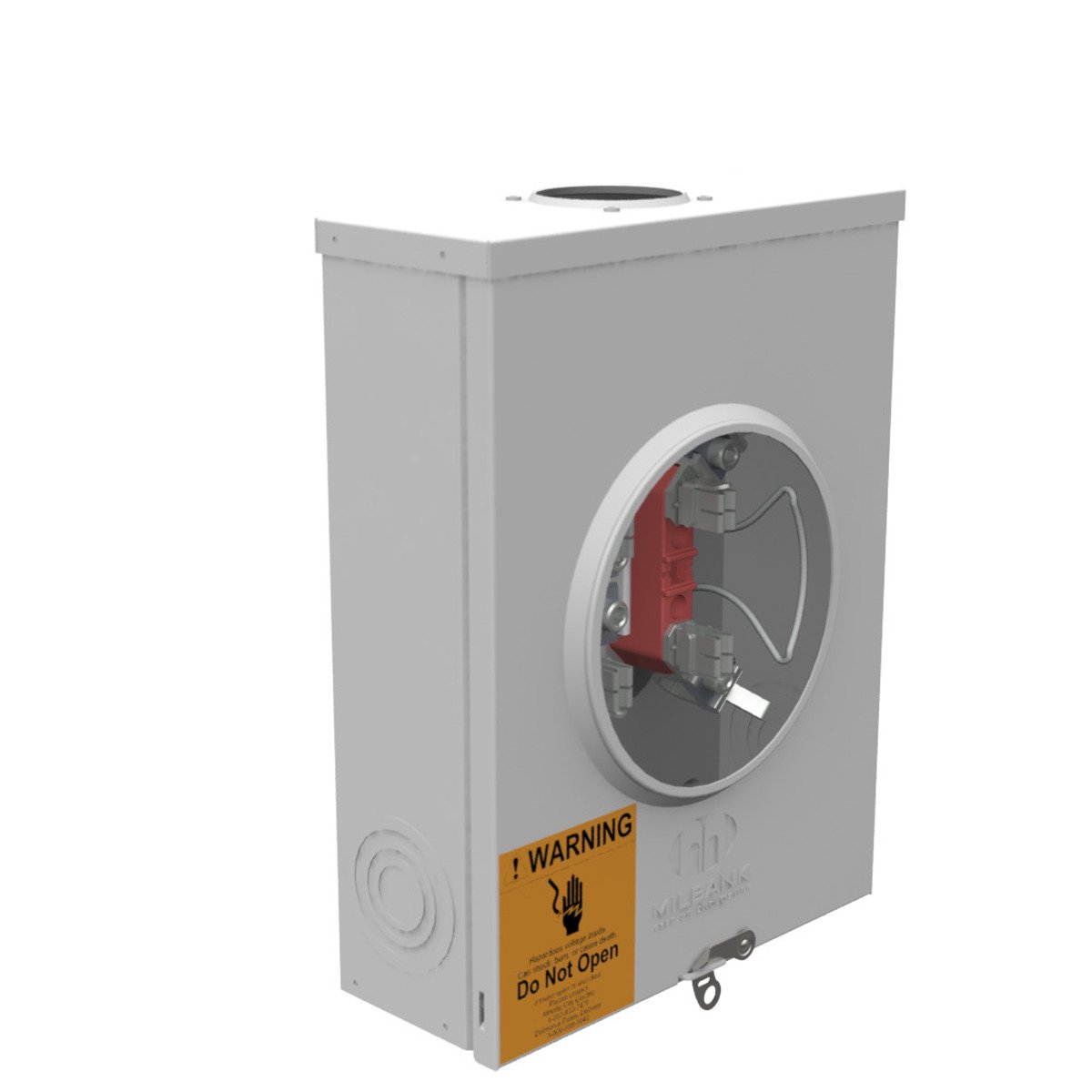 MILBANK Milbank U7040-RL-KK-DPL 4 Term, Ringless, Small Hub Opening, Horn Bypass, Delmarva Power and Light