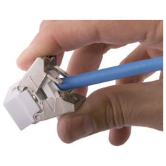 NEXTSPEED HJU6AW Cat 6A UTP Modular Jack 1000V ac 24 to 22 AWG Cobra-Lock Termination