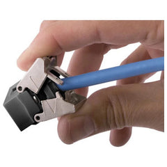 NEXTSPEED HJU6ABK Cat 6A UTP Modular Jack 1000V ac 24 to 22 AWG Cobra-Lock Termination