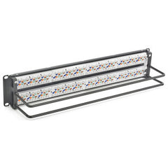 NEXTSPEED HP648 NEXTSPEED Cat 6 Patch Panel Rack Mount 48-Port 2 RU Black