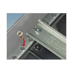 PHOENIX CONTACT Phoenix Contact 1201730 Galvanized Steel Perforated DIN Rail 35 mm Width 2000 mm Length