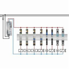 Phoenix Contact 2866763 Primary-Switched DIN Rail QUINT Fused Power Supply 100 to 250V AC/DC 2.45 to 1.05A output 24V DC 10A