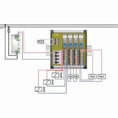 Phoenix Contact 2866763 Primary-Switched DIN Rail QUINT Fused Power Supply 100 to 250V AC/DC 2.45 to 1.05A output 24V DC 10A