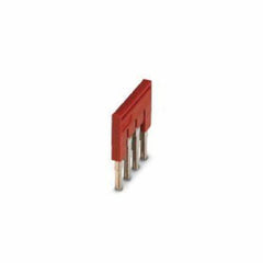 Phoenix Contact 3030255 Terminal Block Plug-in Bridge Red 4-Position 6.2 mm Pitch