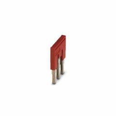 Phoenix Contact 3030242 Terminal Block Plug-in Bridge Red 3-Position 6.2 mm Pitch