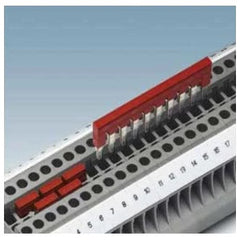 Phoenix Contact 3032127 Plug-in Bridge Copper 24A 50-Position 5.2 mm Pitch Gray