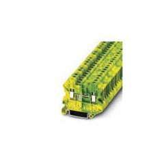 Phoenix Contact 3046223 Ground Modular Terminal Block, 26 to 10 AWG Wire, Replacement MPN
