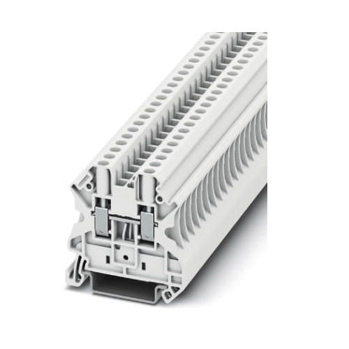 PHOENIX CONTACT Phoenix Contact 3045130 Feed-Through Terminal Block Screw Connection 1000V 32A 26-10 AWG White