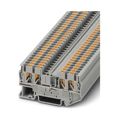 Phoenix Contact 3209578 Feed-Through Terminal Block Push-In Connection 800V 24A 26-12 AWG 5.2mm W 4 Connections