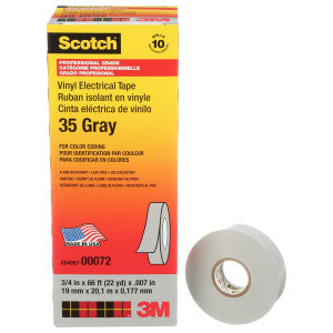SCOTCH 35-GRAY-3/4X66FT ELECTRIC CABLES