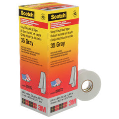 Scotch 35-GRAY-3/4X66FT Vinyl Electrical Color Coding Tape 66-ft x 3/4-Inch