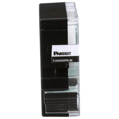 PXE T100X000VPM-BK MP Printer Cont. Tape Safety & ID Vinyl Black/White