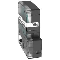 PXE T038X000VPM-BK MP Printer Tape Safety & ID Vinyl Black/White .38 in. W