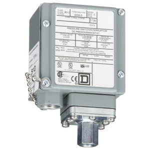 TELEMECANIQUE SENSORS 9012GAW5 PRESSURE SWITCHES