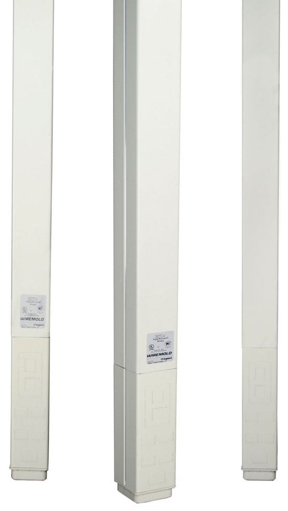 WIREMOLD Wiremold 25DTC-415 Tele-Power Pole W/O Receptacle 15ft 5in Length
