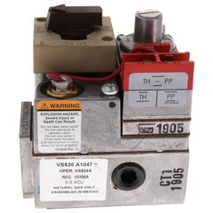 Resideo VS820C1100 Step Opening PowerPile Millivolt Combination Gas Valve - 3/4 NPT x 3/4 NPT