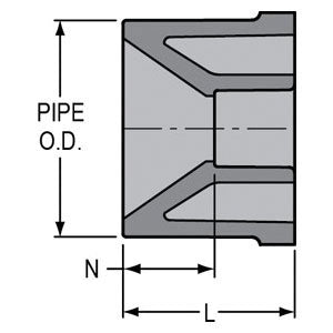 WINSTON BASICS 837-418C PIPE FITTINGS
